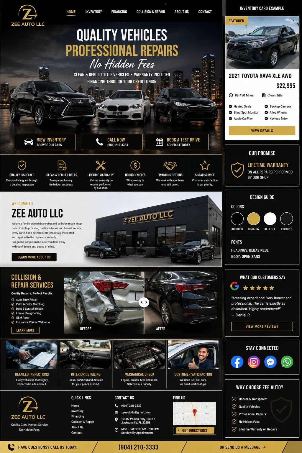 Zee Auto dealership design